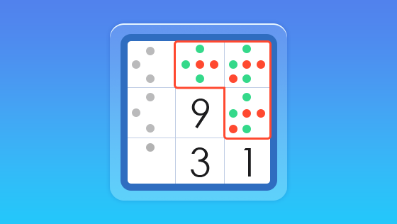 sudoku app with auto candidate mode